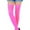 Doll Pink, variant on ToBeInStyle Women's Nylon Thigh High Schoolgirl Opaque Stockings Baby Blue