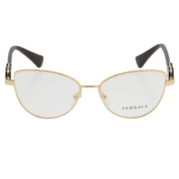 Versace Demo Cat Eye Ladies Eyeglasses VE1284 1002 53