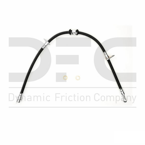 Front Left Dynamic Friction Company Brake Line Hose 350-59038 For 1992-1996 Honda Prelude