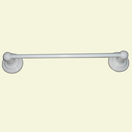 Glacier Bay 24 in. Towel Bar in White Ceramic 221449 - New - Walmart.com