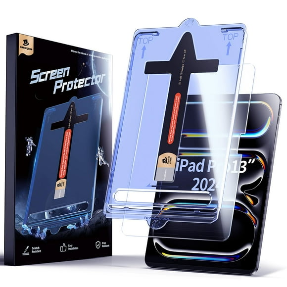 Protector de pantalla MAGIC JOHN para iPad Pro 13" 2024, cristal templado