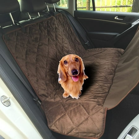 Non-slip Pet Car Back Seat Cover Water-proof Dog Safety Hammock Protector Mat for Trunk SUV Pet