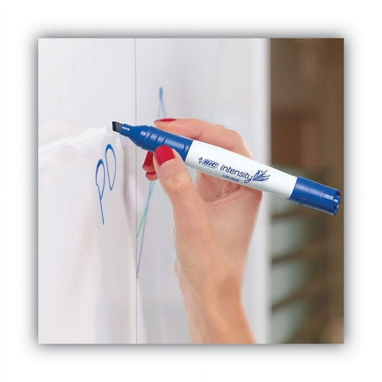 Intensity Low Odor Chisel Tip Dry Erase Marker, Broad Chisel Tip, Blue, Dozen Intensity Low Odor Chisel Tip Dry Erase Marker, Broad Chisel Tip, Blue, Dozen