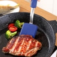 thumbnail image 4 of opvise Silicone Cookie Spatula Turner Mini Brownie Spatula Heat-Resistant No Scratch Small Silicone Spatula Non-stick Cookware, 4 of 8