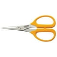 thumbnail image 2 of OLFA Stainless Steel Pointed Applique Scissors, 5", Yellow, 2 of 2