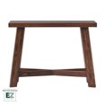 thumbnail image 3 of Walker Edison Modern Farmhouse Easy Assembly Wood Console Table Medium Brown, 3 of 11