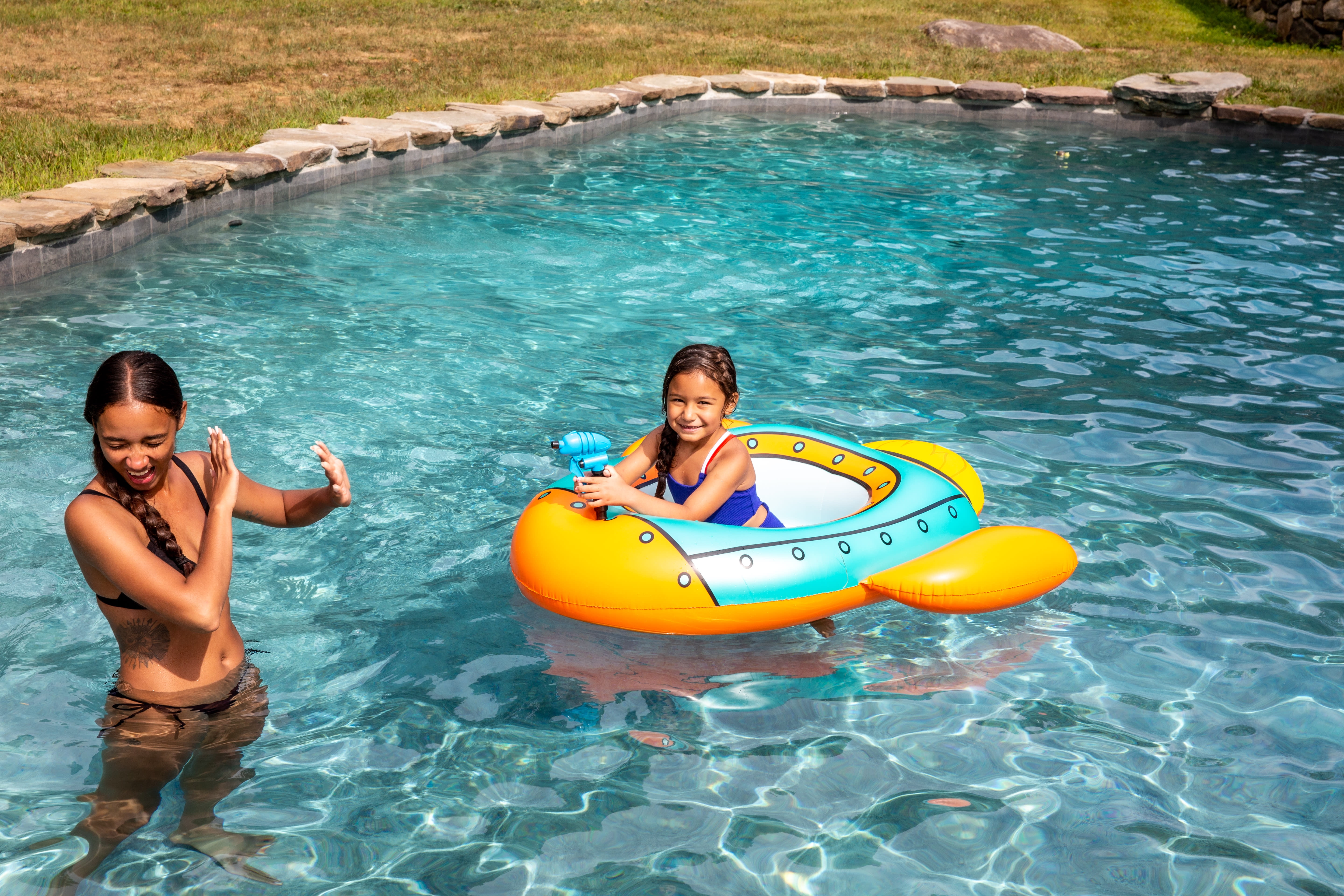 Bigmouth Rocket Pool Float, Children Ages 4+