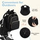 thumbnail image 5 of Mochila para pañales Mommore, grande, acolchada con cambiador, 5 of 6