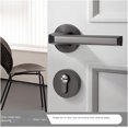 Nordic Style Door Lock Indoor Bedroom Silent Magnetic Suction Post ...