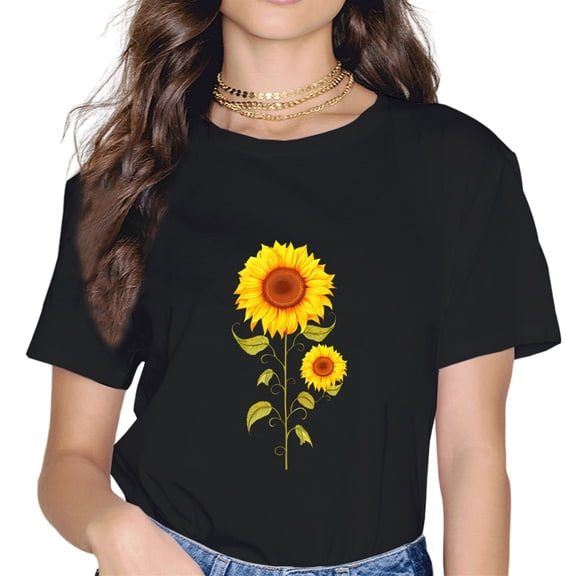Beautiful Sunflower design for summer lovers T-Shirt