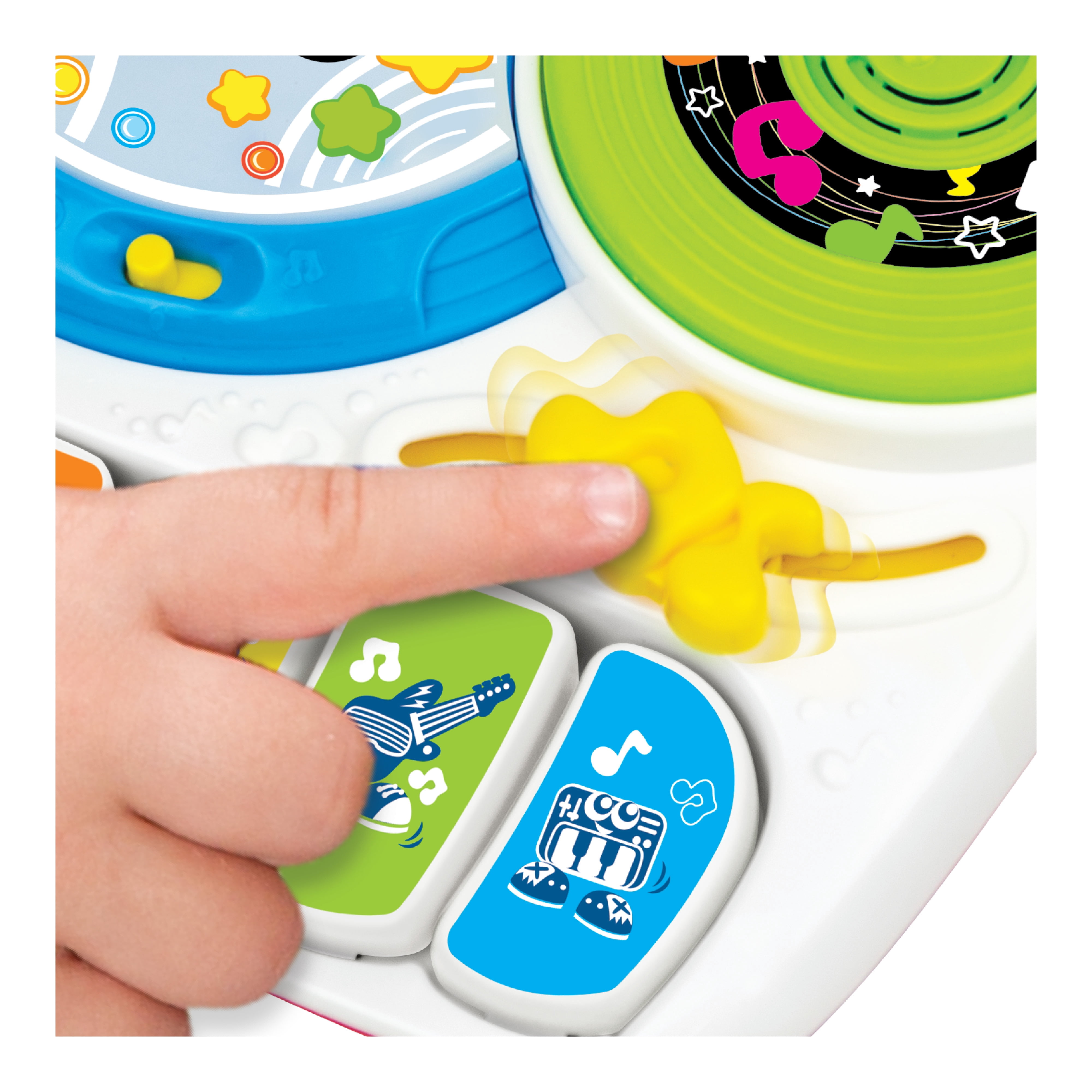 Winfun Magic Lights DJ Mixer for Kids - Ages 6 Months and Up - Toy Musical Instrument