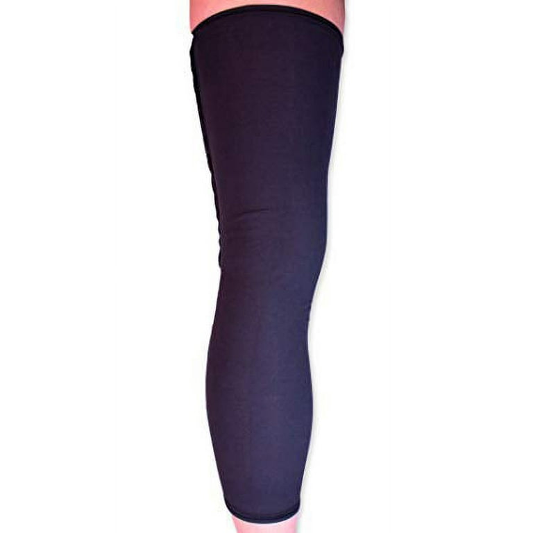 Bracesox | (X-Large) Cotton Knee Brace Undersleeve | Premium Cotton Sleeve  for Under Brace - Leg Sleeves for Men and Women- Comfortable, Breathable
