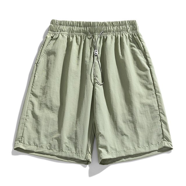 lmcalzta Athletic Shorts for Men Quick Drying Elastic Waisted Gym Shorts with Pockets Lightweight