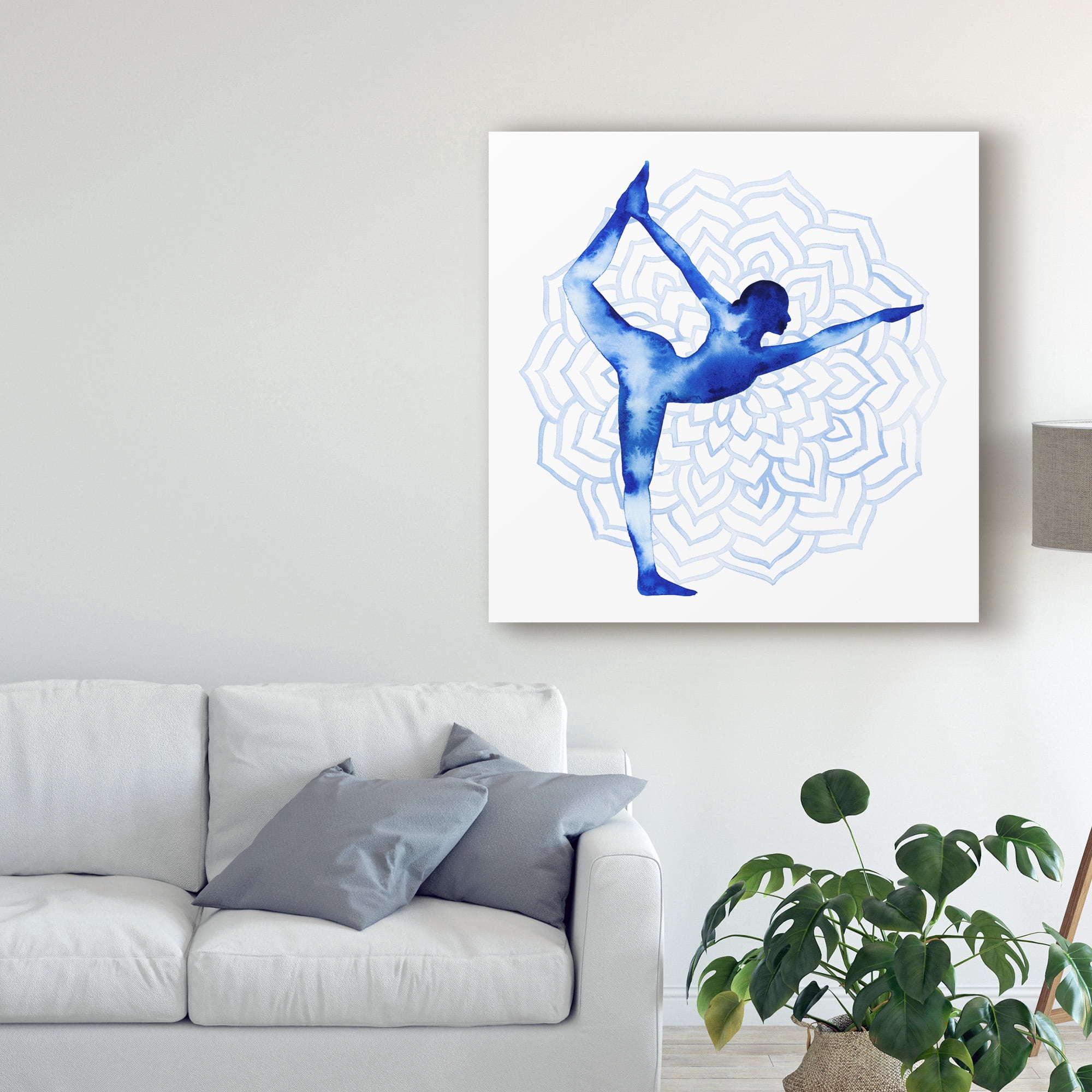 Trademark Fine Art 'Yoga Flow I' Canvas Art by Grace Popp