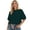 k109-Dark Green, variant on LIIPEE Womens Solid Color Sweatshirts Short Sleeve Crew Neck Loose Sweatshirt Ladies Fall Cozy Breathable Everyday Pullover,XL