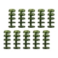 thumbnail image 4 of serony 10x 5 Rings Loose for Leaf open and Binder Rings Binding Spines for Office Notebook Diary dark green, 4 of 6