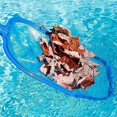 thumbnail image 3 of Lishi Professional Heavy Duty Pool Leaf Rake - Fine Mesh Net For Swimming Pool Cleaning (Blue), 3 of 5