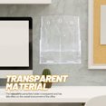 thumbnail image 4 of Estante transparente para guardar revistas, organizador de archivos, soporte transparente para folletos para tienda, 4 of 6