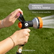 HydroTech Heavy Duty 8-Pattern Firemans Hose Nozzle