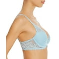 thumbnail image 2 of NATORI Cyan Feathers Contour Plunge Bra, US 36DDD, UK 36E, NWOT, 2 of 4
