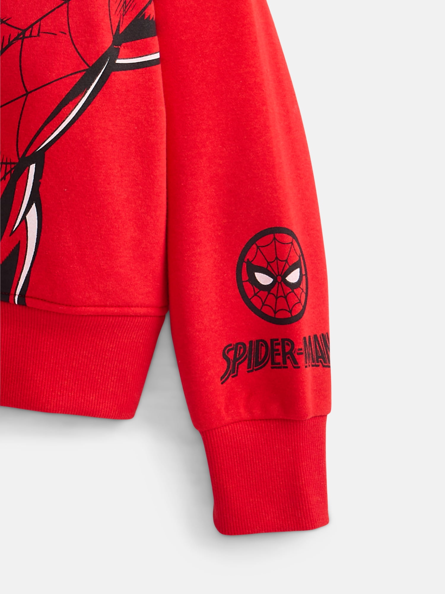 Wonder Nation Boys's Spider-Man Graphic Hoodie with Long Sleeves, Sizes 4-18
