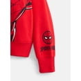 thumbnail image 3 of Wonder Nation Boys's Spider-Man Graphic Hoodie with Long Sleeves, Sizes 4-18, 3 of 3