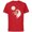Red, variant on Disney The Nightmare Before Christmas Zero and the Full Moon - Short Sleeve Cotton T-Shirt for Adults - Customized-Black