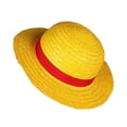 thumbnail image 1 of Sombrero de cosplay, sombrero de paja de Luffy para adultos, 27 x 19 x 11 cm, 1 of 1