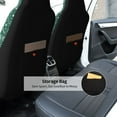 thumbnail image 5 of Naloa Green Christmas Car Seat Covers 2PCs Front Car Seat Covers Universal fit for Most Cars SUVs and Trucks - 1, 5 of 5