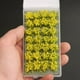 thumbnail image 3 of Diseño de diorama de ferrocarril estático con flores en miniatura realistas para hacer tú mismo. amarillo, 3 of 9