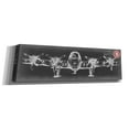 thumbnail image 2 of Epic Graffiti 'Aeronautic Collection F' by Ethan Harper Canvas Wall Art, 12"x36", 2 of 3