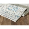 thumbnail image 6 of Abani Urbana 4'W x 6'D URB120A Traditional Distressed Ivory and Light Blue Rug, 6 of 7