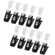 thumbnail image 4 of Paquete de 20 tapones de goma para bandera de jardín y clips de plástico, accesorios para postes de bandera de jardín oso de fresa Juguete, 4 of 4