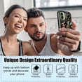 thumbnail image 4 of Funda para iPhone 17 OTTARTAKS con Protector de Pantalla Negra, 4 of 7