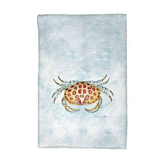 Betsy Drake KT772 Calico Crab Kitchen Towel