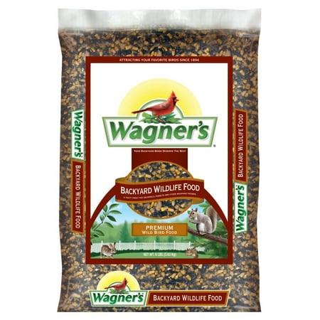 Playful Squirrels - Wagner's 62046 Backyard Wildlife Food, 8-Pound BagKeeps playful squirrels and small animals satiated diverting them from your bird feeders By Wagners