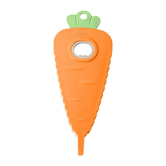 Giyblacko Pop Top Bottle Opener Carrot Can Multifunctional Open Jar Open For Beverage Bottle Kitchen Hands Tool