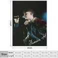 thumbnail image 2 of Junior Star H HD Blanket Home Decoration Star Actor Art Blankets, Suitable for Living Room, Bedroom, Etc. 60"x80", 2 of 6