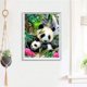 thumbnail image 2 of Pintura de diamante Panda (30*40 cm), pintura de diamantes de imitación 5D, Kit de punto de cruz bordado artesanal, decoración de diamantes de pasta DIY, 2 of 5