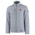 thumbnail image 2 of Men's Cutter & Buck Gray Denver Broncos Evoke Eco Softshell Recycled Full-Zip Jacket, 2 of 3