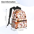 thumbnail image 3 of Fotbe Autumn Gnome Lightweight Casual Laptop Backpack for Men and Women, Daily use Waterproof backpack, Backpack for College, 3 of 7
