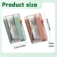 thumbnail image 3 of Portable Dental Floss Dispenser Automatic Travel Floss Pick Organizer with Floss Picks for Cleaning Teeth Refillable Dental Flossers Case Pocket Floss Boxes, 3 of 8