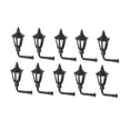 thumbnail image 3 of 10 piezas Mini lámparas de pared Accesorios de construcción de modelos Iluminación de adorno para Micro Escala 1 100, 3 of 9