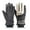 Grey, variant on Ticikt Adult Ski Gloves, Thick Warm Waterproof Windproof Touch‑Screen Winter Gloves for Skiing & Cycling,Black