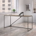 thumbnail image 2 of Pemberly Row 62" Industrial Writing Desk in Rustic Gray, 2 of 4