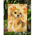 thumbnail image 3 of Carolines Treasures BB9919GF Chihuahua Drapeau d'Automne - Taille Jardin, 3 of 3