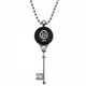 thumbnail image 1 of sonrisa blanco lindo patron de chat colgante collar vintage llavero plata joyas Unbranded M, 1 of 3