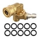 thumbnail image 5 of Boquilla de pulverización CUTICAT ajustable 4500 PSI Acoplador pivotante, 5 of 8
