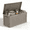 Grey, variant on EASY UP 80 Gallon Resin Deck Box, Lockable Patio Outdoor Storage Box for Furniture, Garden Tools Storage, Waterproof Outside Storage Boxes.