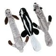 thumbnail image 3 of CHUANK Dan 3pcs Pet Plush Toy Creative Empty Plush Toy for Dog Cat Pet (Squirrel  Raccoon   Pattern), 3 of 4
